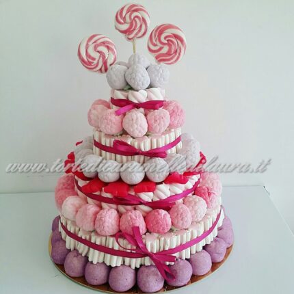Baby Lollipop Cake Pink-0