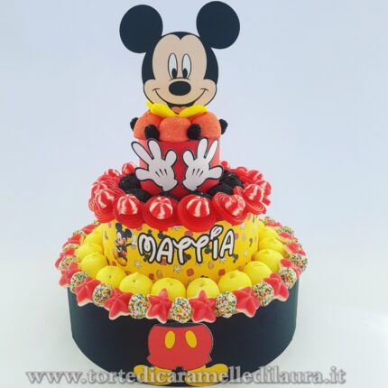 Torta Mickey Mouse 3 Piani-0