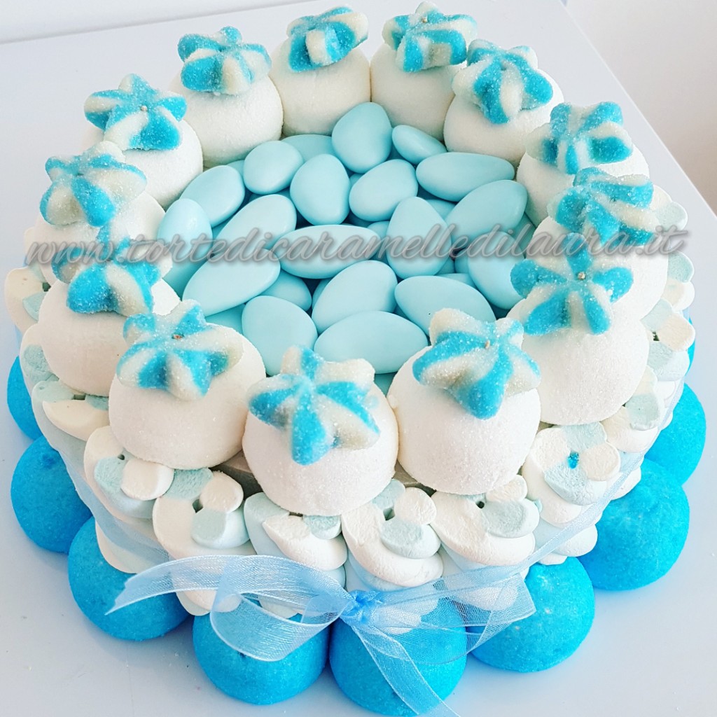 Cake Confetti Azzurri