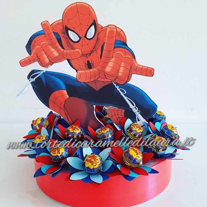 Chupachups 20 Fiori Spiderman -0