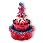 Torta Lady Bug 3 Piani
