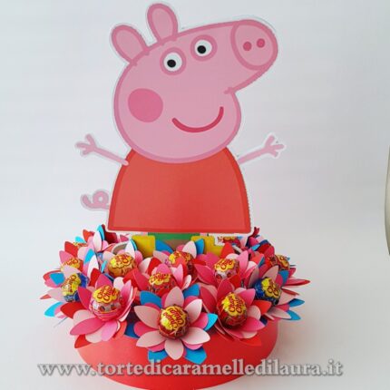 Chupachups 20 Fiori Peppa Pig-0