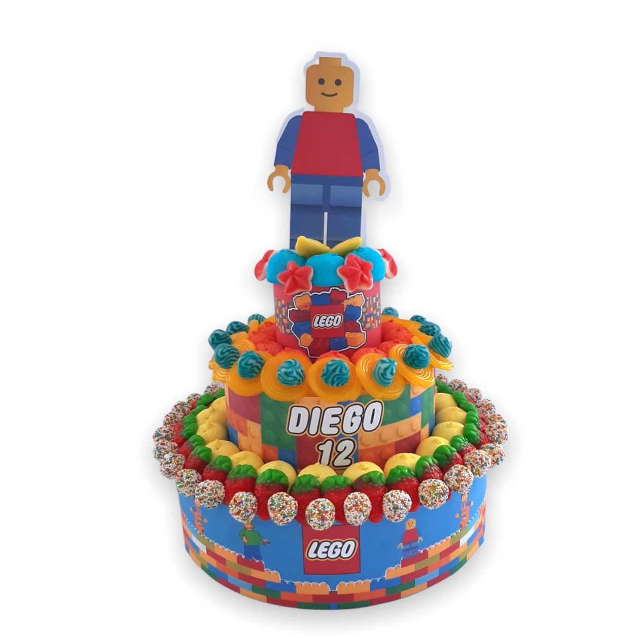 Torta Lego 3 piani