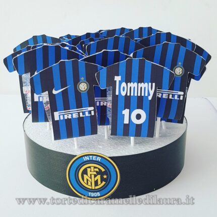 Maglia Calcio Inter Lecca Lecca -0