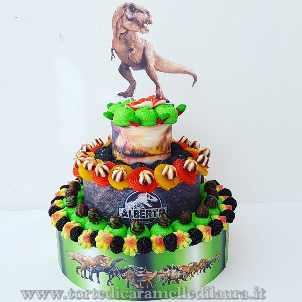 Torta Jurassic World 3 Piani