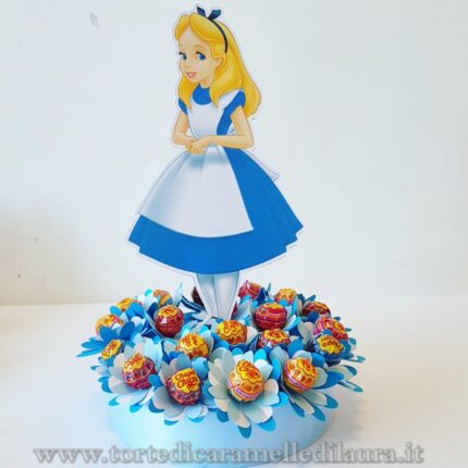 Chupa Chups Alice Nel Paese delle Meraviglie 20 fiori -0