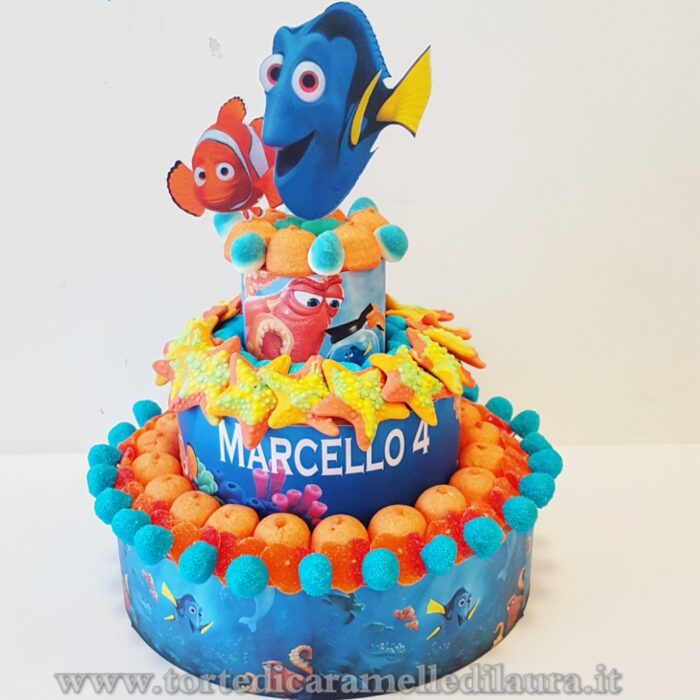 Torta Nemo Dory 3 Piani-0