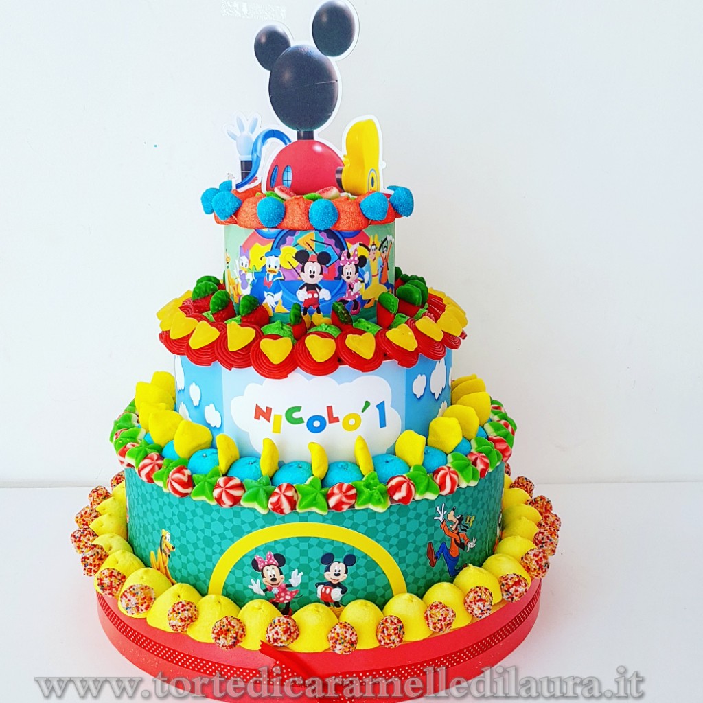 Torta Casa di Topolino 4 Piani