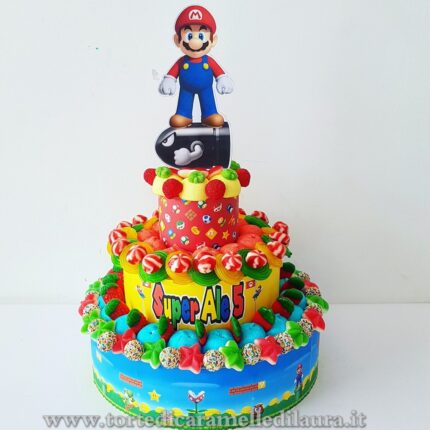Torta Super Mario 3 Piani-0