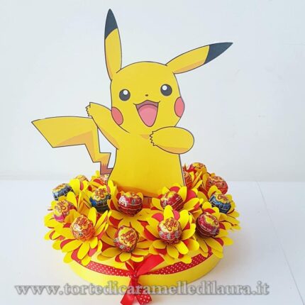 Chupa Chups Pikachu 20 Fiori -0