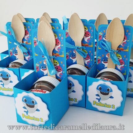 Box Nutella Cucchiaino Baby Shark -0