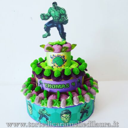 Torta Hulk 3 Piani-0