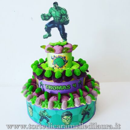 Torta Hulk 3 Piani-0