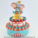 Torta Dumbo Circo 3 Piani-0