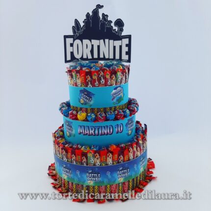 Torta Goleador Lecca Lecca Fortnite -0