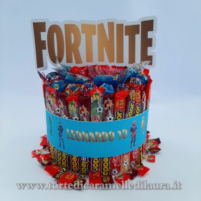 Torta Goleador e Lecca Lecca Fortnite -0