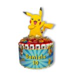 Torta Pokemon Kinder e Caramelle