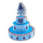 Torta Barrette kinder Frozen