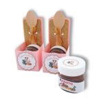 Box Nutella cucchiaino Prima Comunione Rosa e Oro