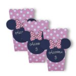 Box Porta Popcorn Caramelle Minnie