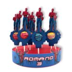 Chupa Chups con Base Spiderman