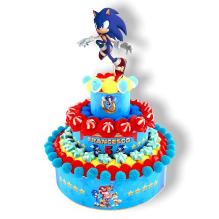 Torta Sonic 3 Piani