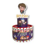 Torta 25 barrette di cioccolato Harry Potter Pop