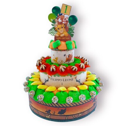 Torta Re Leone 3 piani