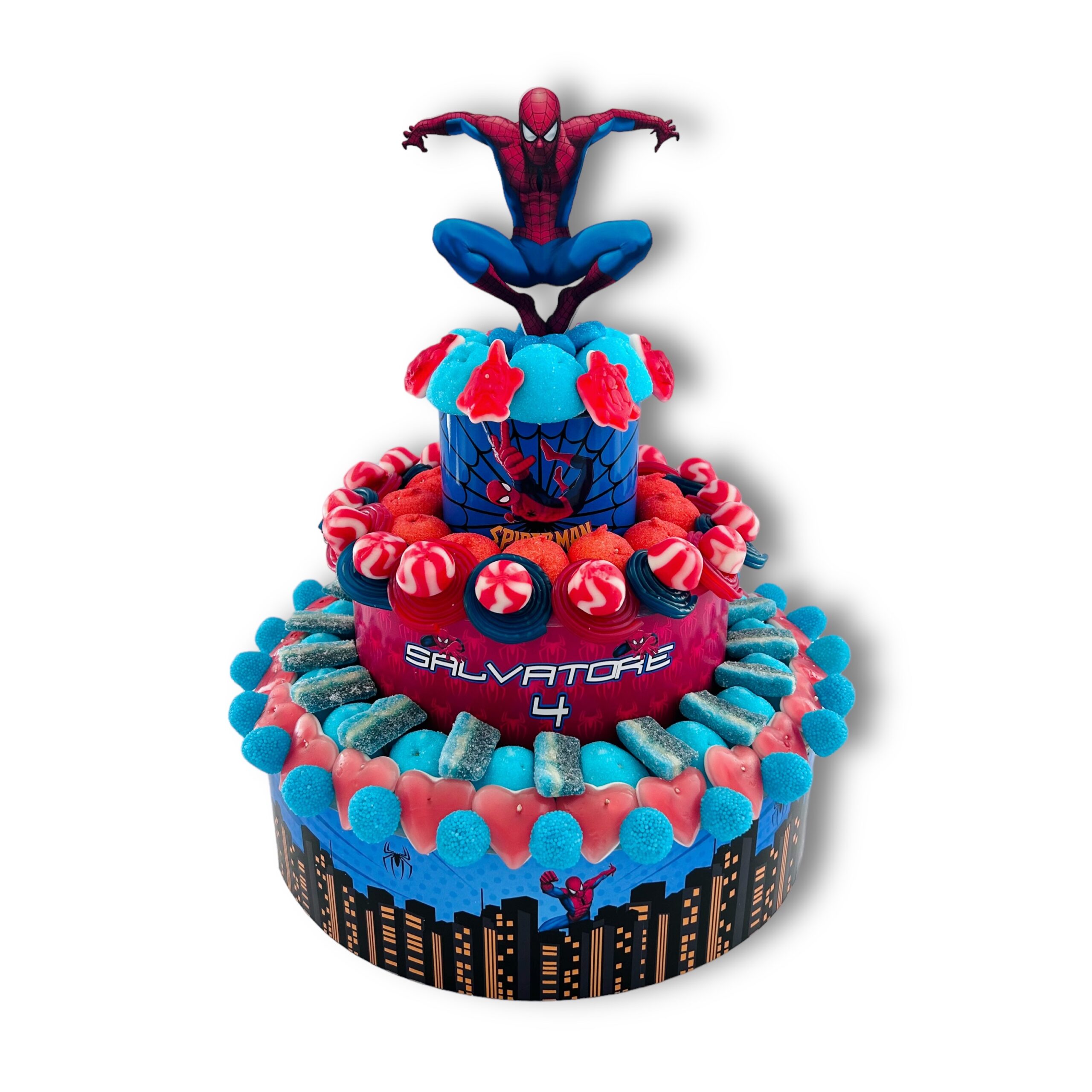 Torta Spiderman 3 Piani