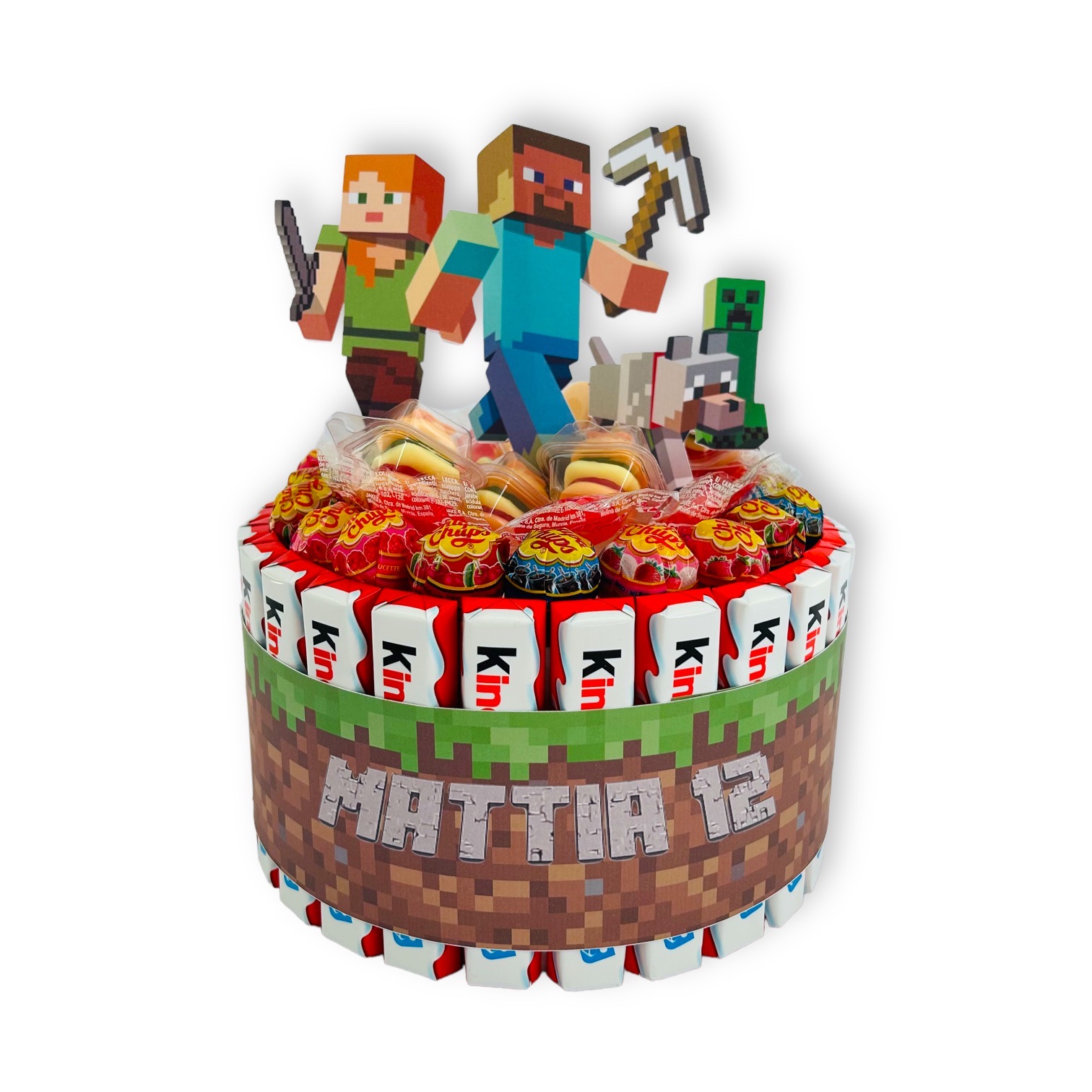 Torta Minecraft » Torte di Caramelle di Laura