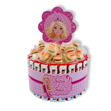 Barbie- Torta Scenografica non Luminosa piccola