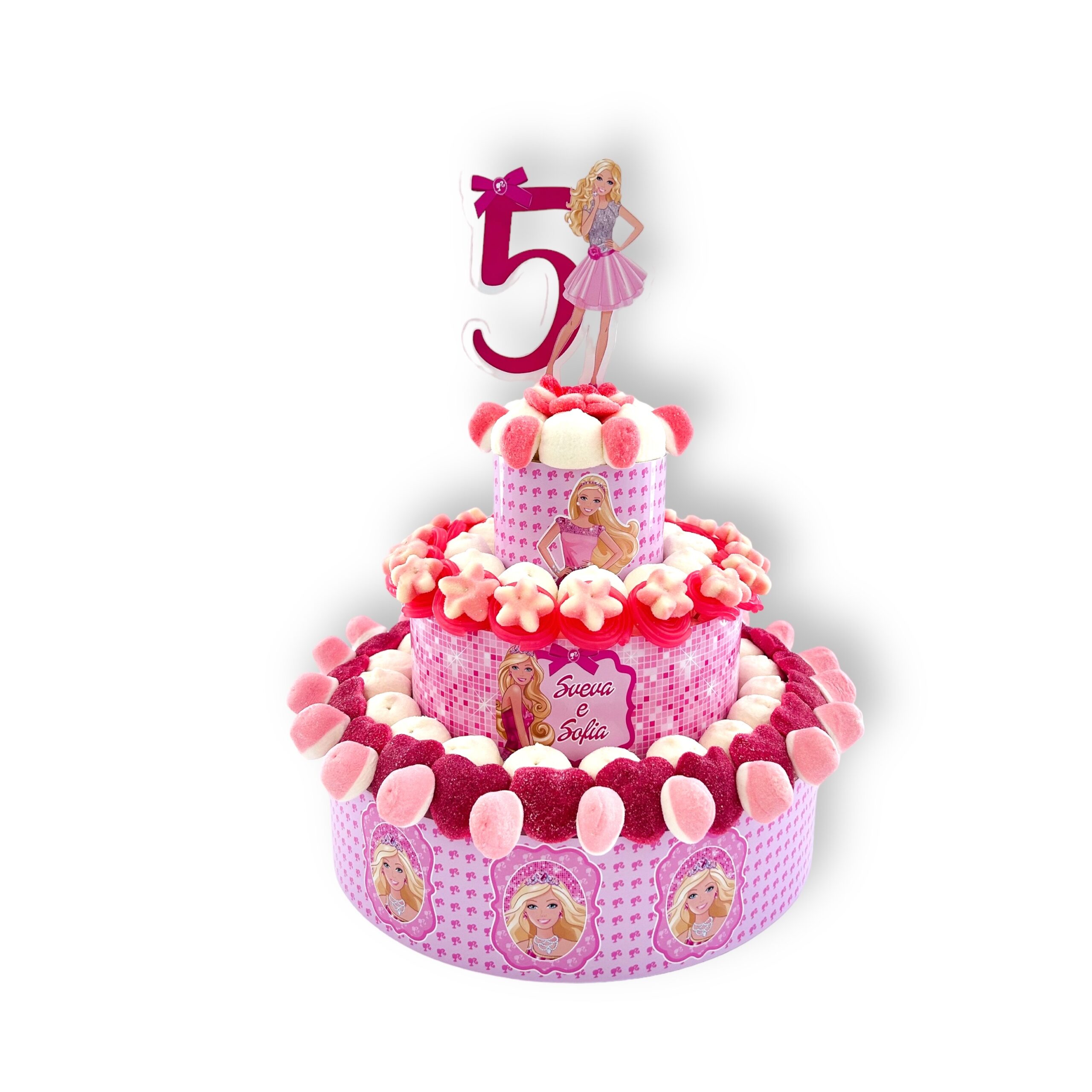 Torta Barbie 3 Piani » Torte di Caramelle di Laura