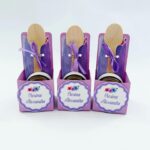 Box Nutella Cucchiaino Lilla Fiori