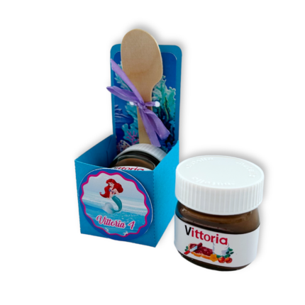 Box Nutella Cucchiaino Ariel Sirenetta