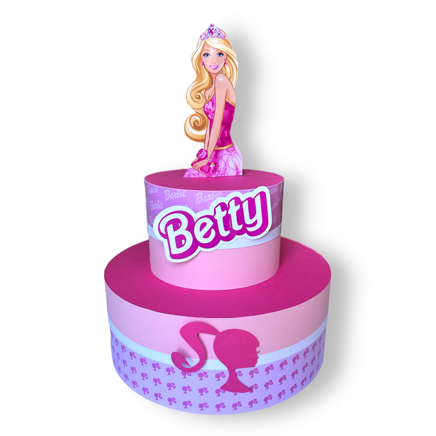 Torta Scenografica Barbie 2 Piani