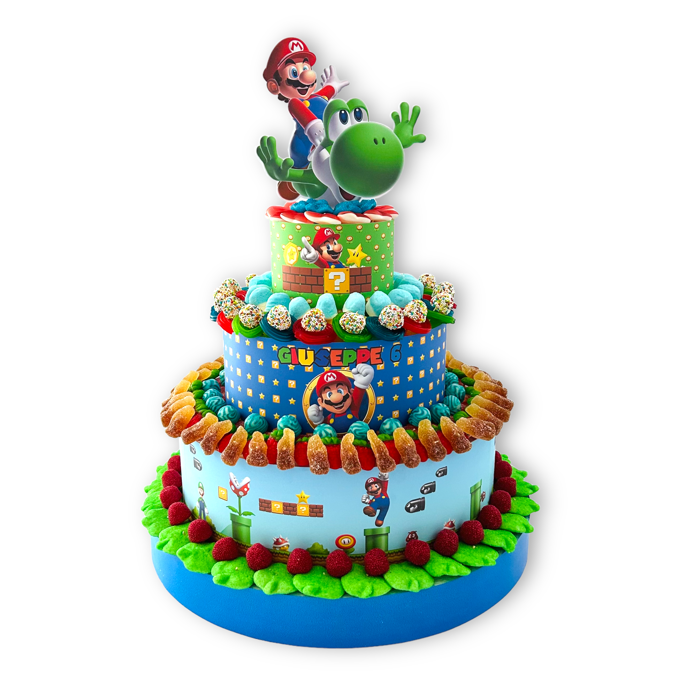 Torta Super Mario 4 Piani