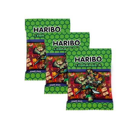 Orsetti Haribo 100g Tartarughe Ninja