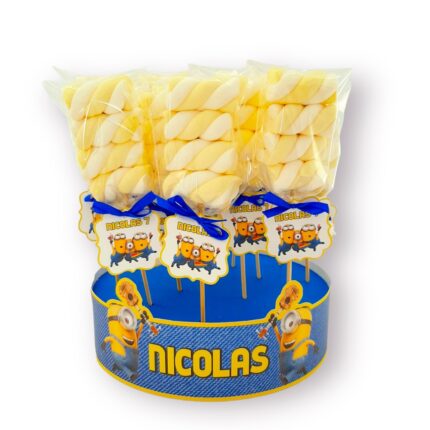 Spiedini Marshmallow Minions