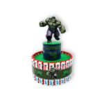 Torta 25 Barrette di cioccolato Hulk