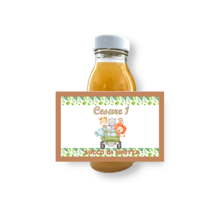 Etichette  Succo di Frutta Safari