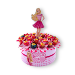 Base Con Chupa Chups Fiori Barbie
