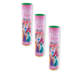 Tubetto di confetti al cioccolato colorati Principesse