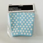 8 Box Popcorn Azzurro Pois