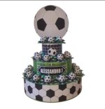 Torta Calcio scenografica con ciupa ciupa