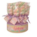 Spiedino Marshmallow Unicorno color pastello